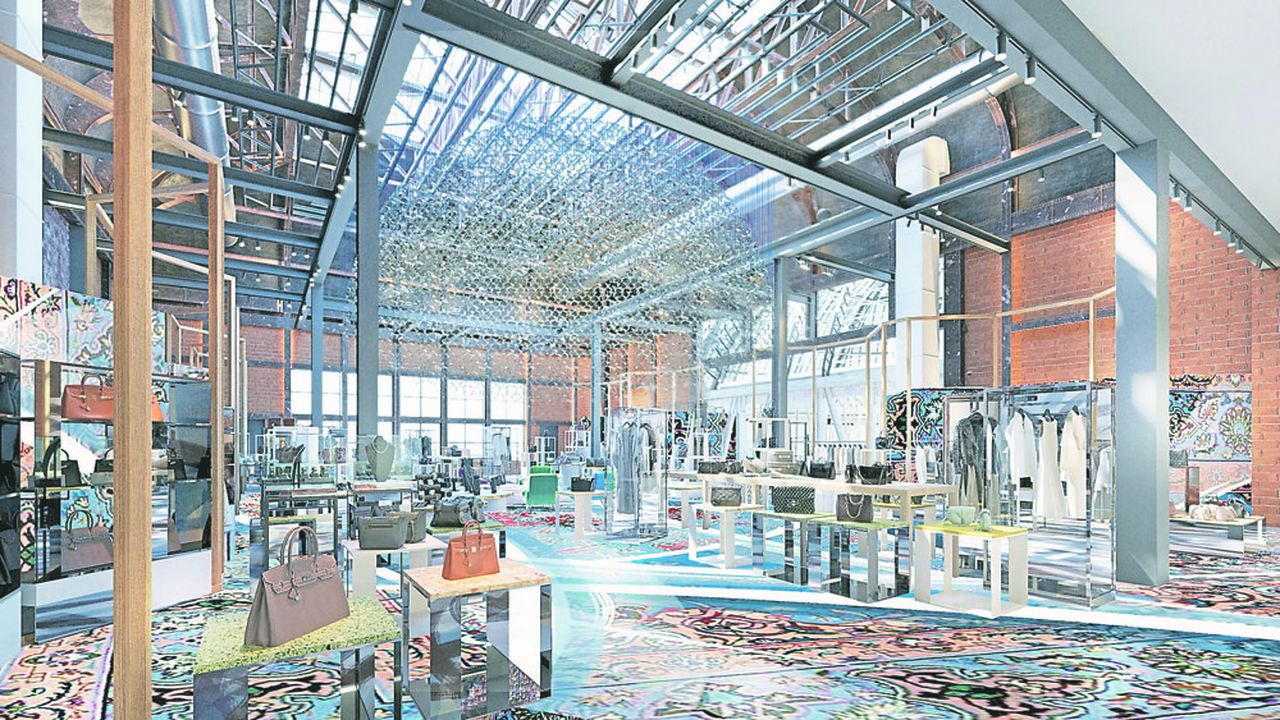 L'espace seconde main du Printemps Haussmann s'étendra sur 1.300 mètres carrés au septième étage du magasin femme.