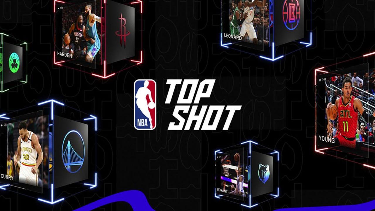 Les fichiers vidéo des paniers de la NBA concurrencent les cartes de collection traditionnelles des joueurs de basket américains.