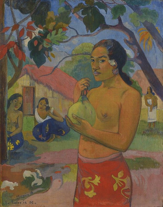 Paul Gauguin, « Eu haere ia oe (Où vas-tu ?) », 1893.