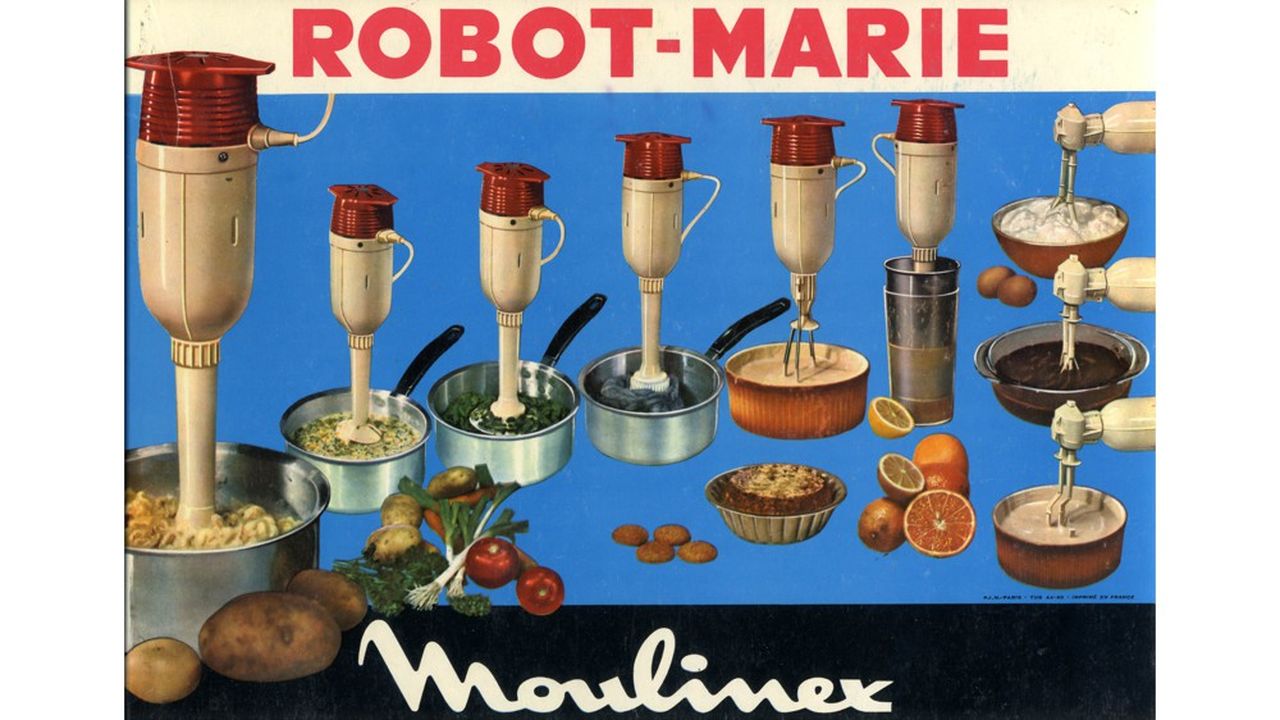 Dans les années 1960, Moulinex donne des prénoms à ses robots baptisés Marie, Charlotte ou Marinette.