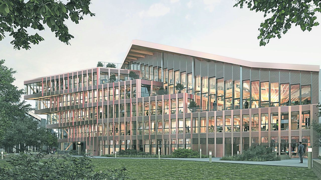 Le futur siège social de l'Office national des forêts est situé au sein de l'Ecole nationale vétérinaire d'Alfort.