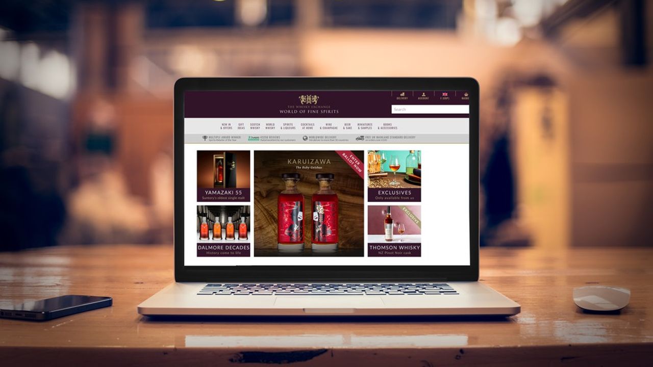 The Whisky Exchange est un des plus gros sites de vente en ligne d'alcools haut de gamme, notamment de whisky, dans le monde.
