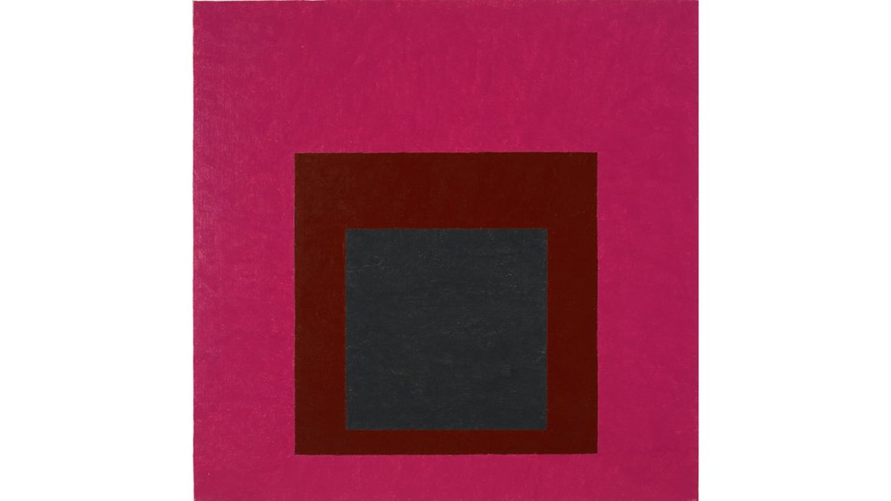 Josef Albers, « Homage to the Square » (1952).