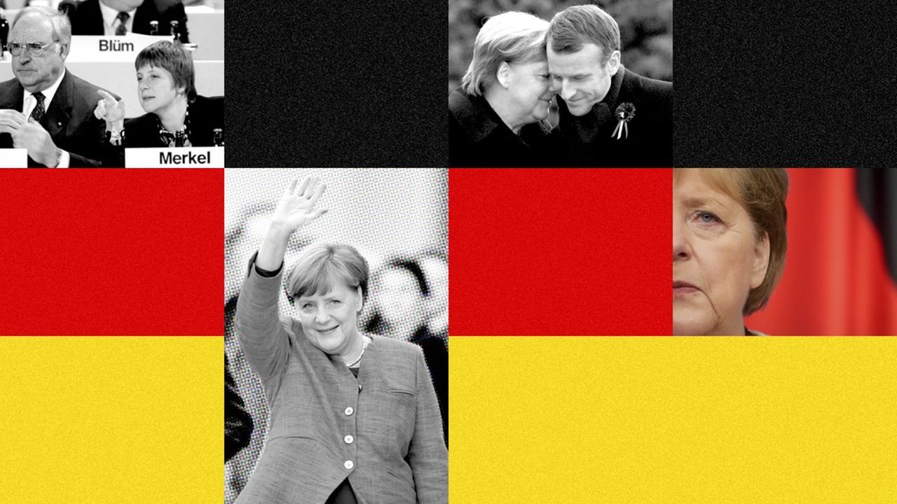 Le parcours d'Angela Merkel en photos