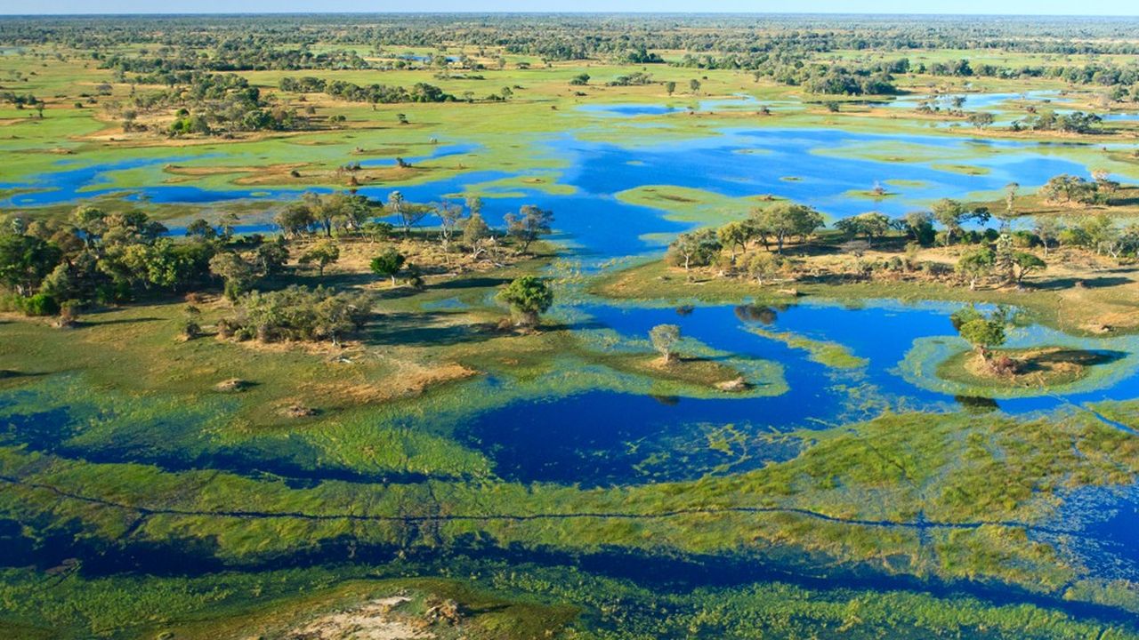 Le Botswana et son fameux delta de l'Okavango est l'un des rares pays à être sortis de la catégorie des pays les moins avancés de l'ONU.