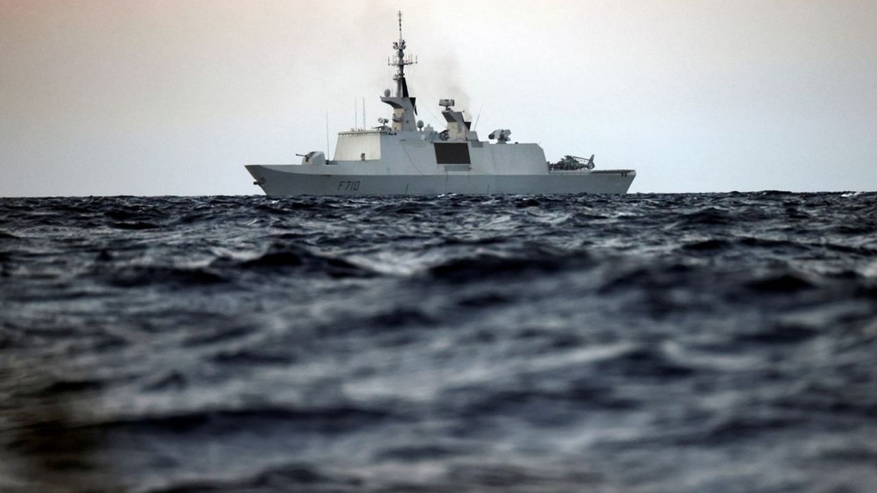 La frégate furtive « La Fayette » et ses 170 marins, sont régulièrement déployés en Méditerranée orientale