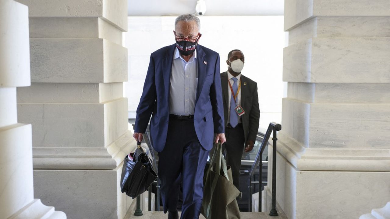 « Plutôt que de payer les factures, les républicains du Sénat ont voté le défaut de paiement », a dénoncé mardi le chef de la majorité démocrate au Sénat, Chuck Schumer.