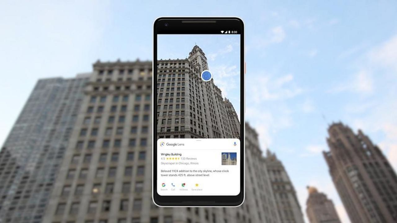 Une capture d'écran de Lens, le système de reconnaissance d'image de Google. La firme veut davantage mettre cet outil au service de sa stratégie d'e-commerce.