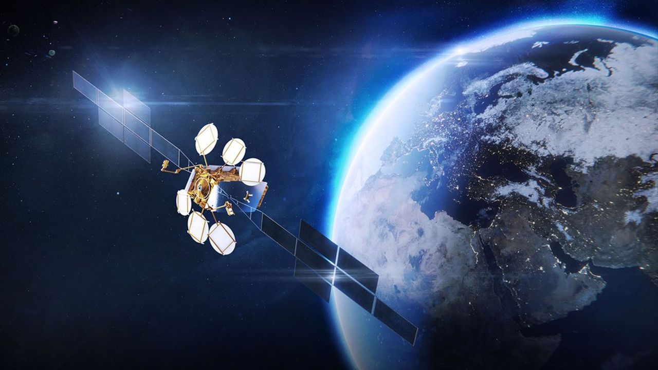 Eutelsat exploite une flotte de satellites géostationnaires utilisés pour la télédiffusion comme pour les connexions haut débit à Internet.