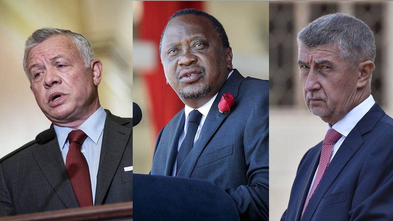 Le roi de Jordanie Abdallah II, le président du Kenya Uhuru Kenyatta et le Premier ministre Tchèque Andrej Babiš ont dissimulé des avoirs dans des sociétés offshore.
