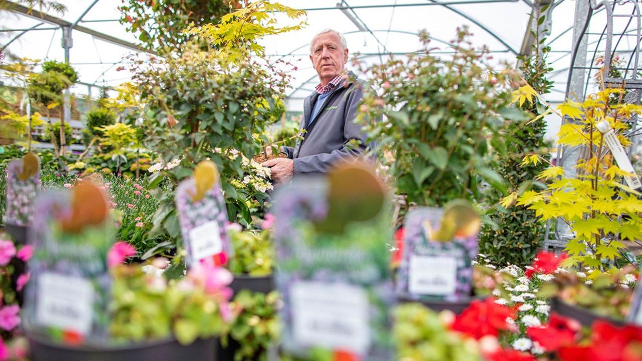 Robin Mercer, patron d'une société de jardinage située en Irlande du Nord, a dû adapter son commerce à la suite du protocole nord-irlandais.