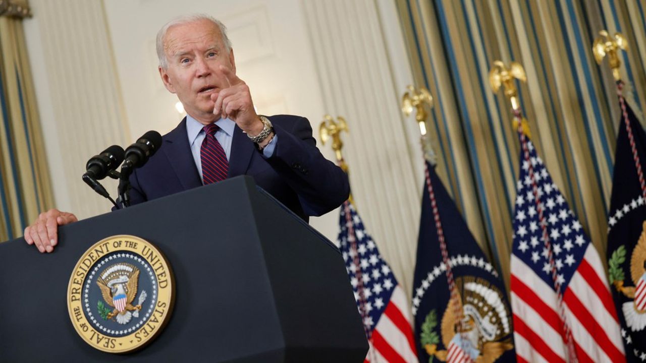 Le président américain Joe Biden, lundi à la Maison Blanche.
