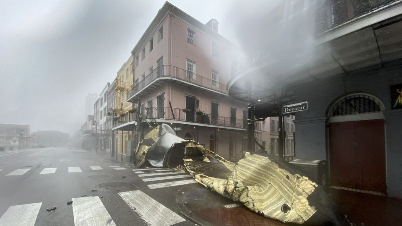 L'ouragan Ida avait notamment touché La Nouvelle-Orléans.