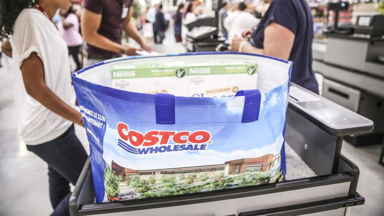 Dans son premier magasin français, à Villebon-sur-Yvette, Costco réalise 135 millions de chiffre d'affaires annuel.