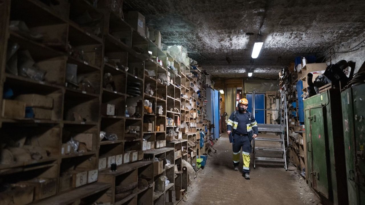42.000 tonnes de déchets ultimes sont actuellement enfouies dans le site de l'ancienne mine de potasse.