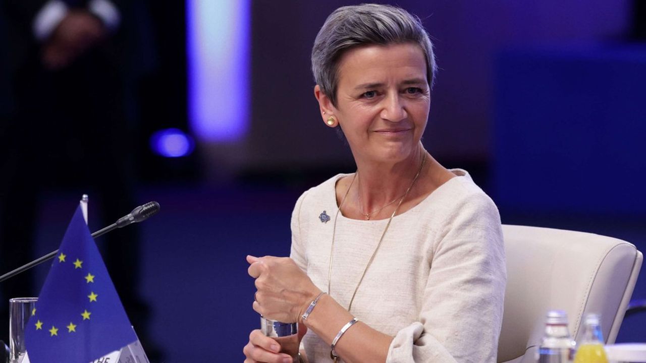 La commissaire européenne à la Concurrence, Margrethe Vestager, s'est opposée à Paris et Berlin en bloquant, début 2019, la fusion entre Alstom et Siemens.