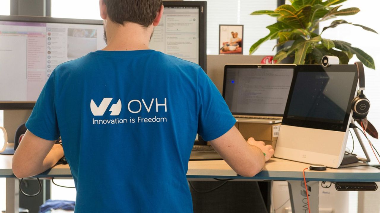 OVHcloud est entré en 2020 dans le top 8 du marché des serveurs en ligne, d'après le cabinet Forrester.