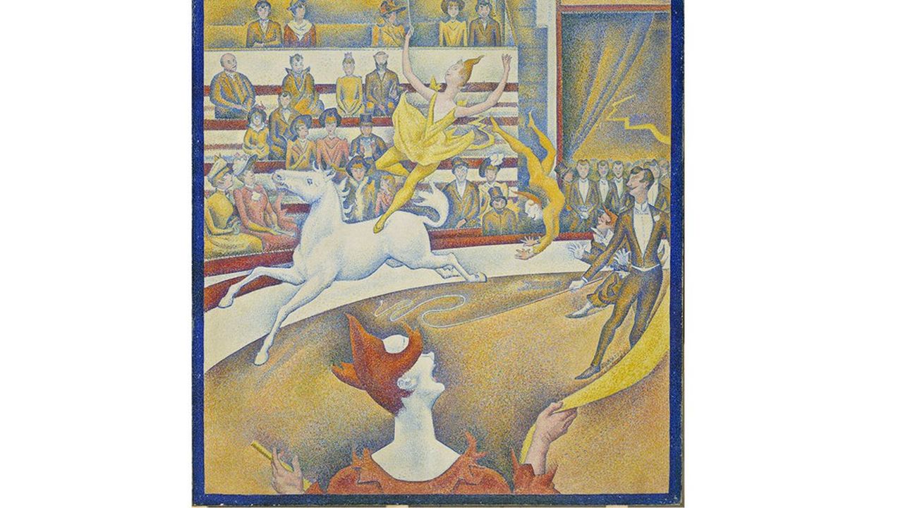 Signac fit en sorte que « Le Cirque » (1891), un des chefs d'oeuvre de Seurat rentre dans les collections du Louvre.
