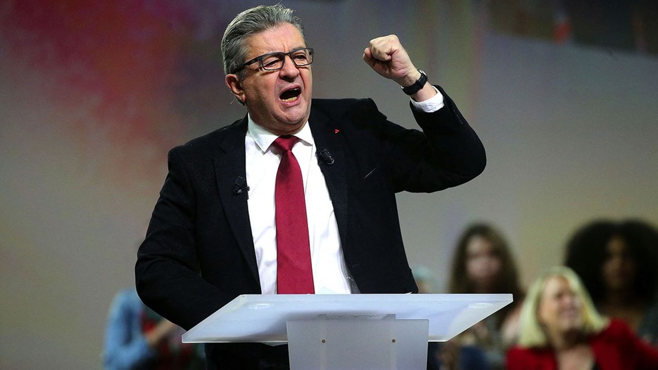 Jean-Luc Mélenchon s'exprimait dimanche matin devant 2.000 militants réunis à Reims.