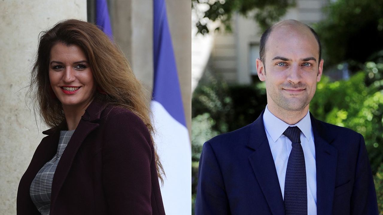 Marlène Schiappa et Jean-Noël Barrot