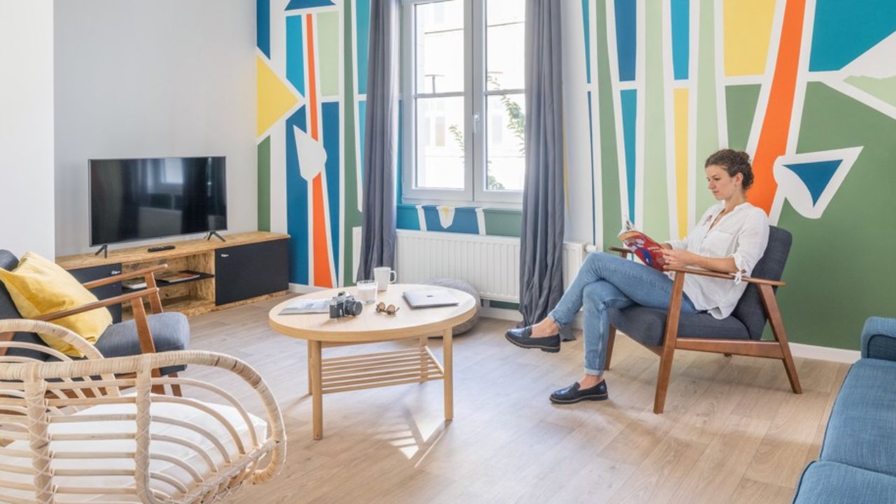 Sharies propose des colocations version 'all inclusive' dans des appartements et maisons. Ici, à Bruxelles.
