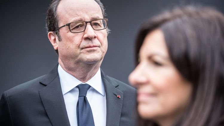 Francois Hollande et Anne Hidalgo.