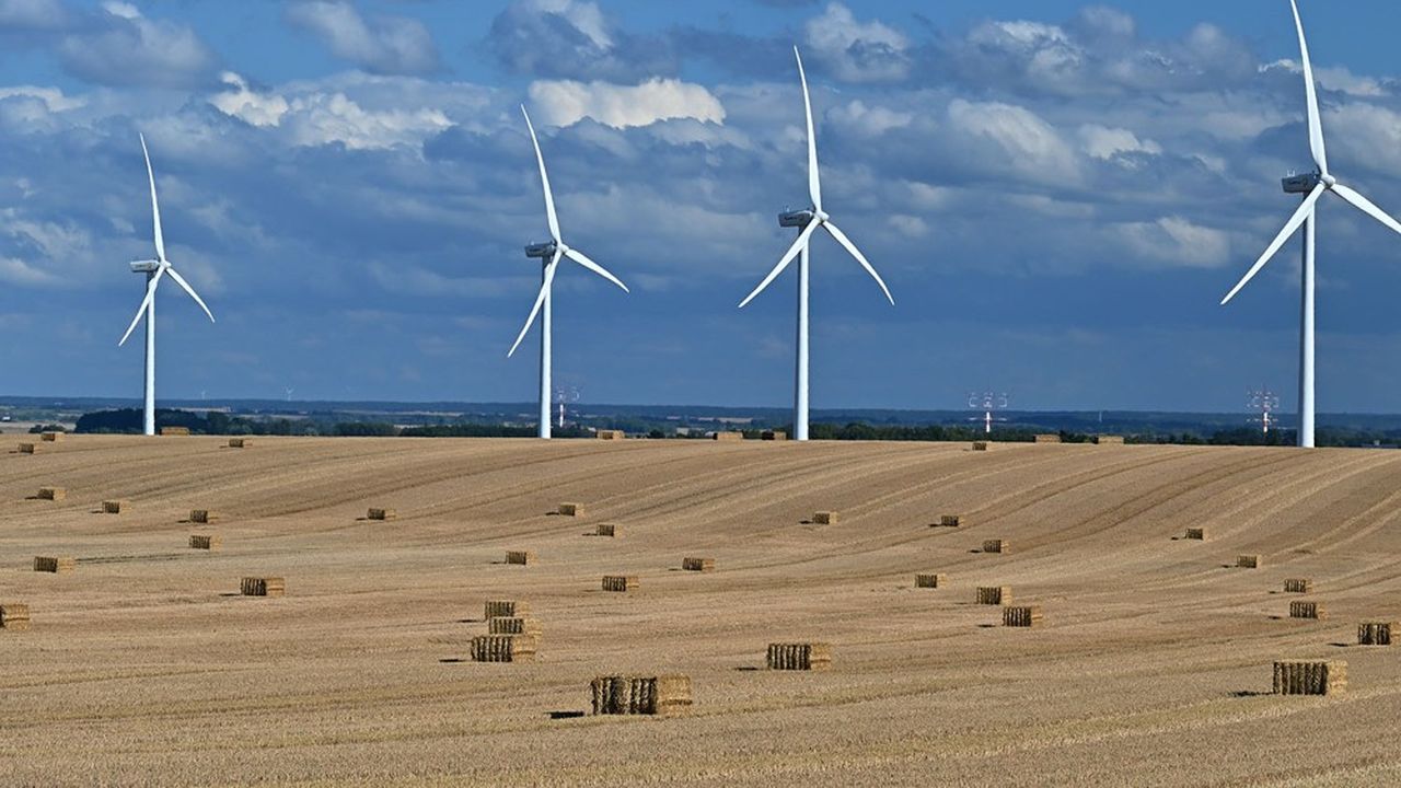 La Saône-et-Loire ne compte actuellement qu'un seul parc de quatre éoliennes en exploitation.