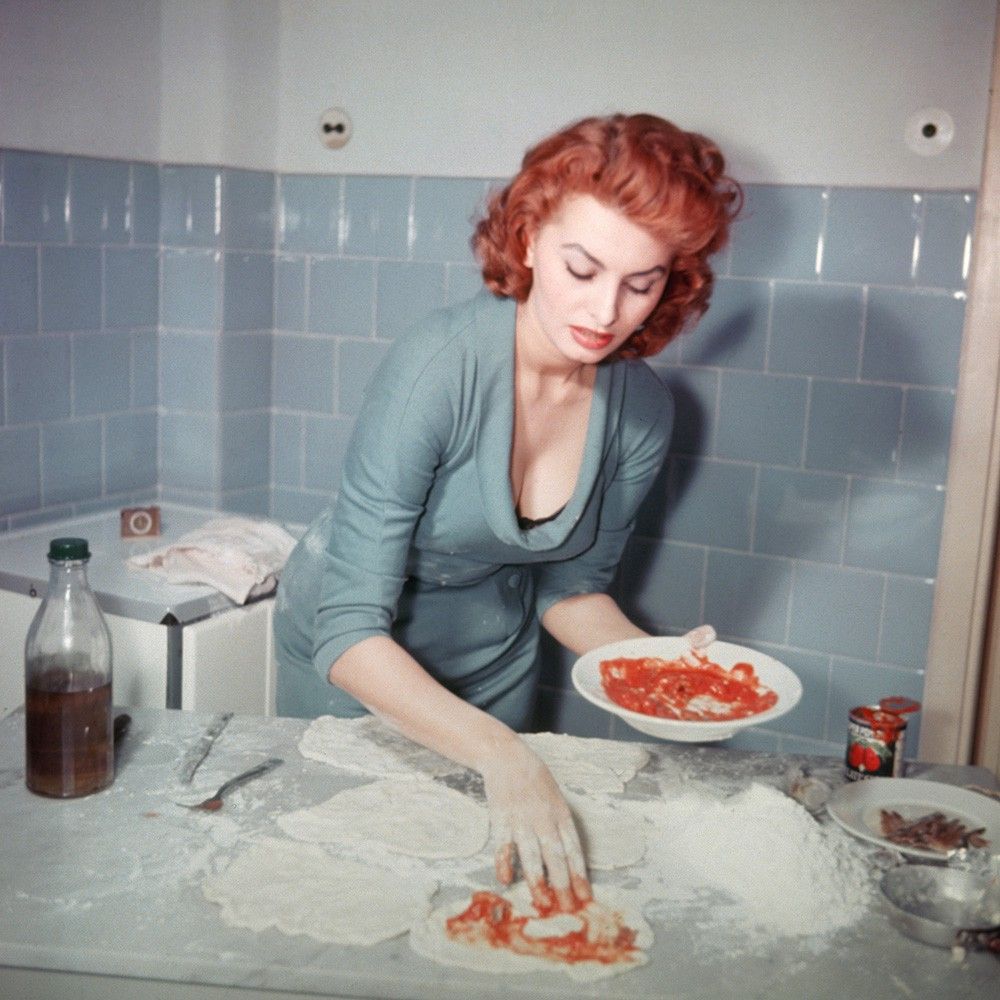 Photos Sophia Loren Lamour De La Cuisine Les Echos