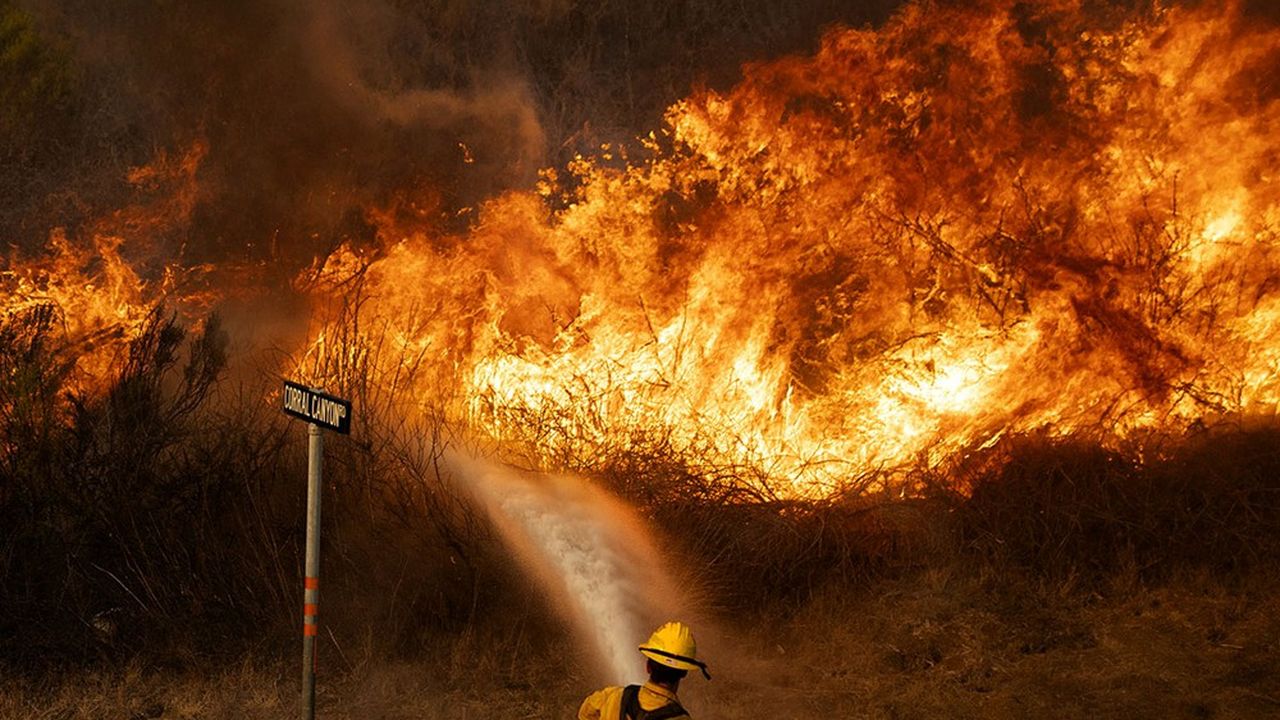 Un incendie en Californie, le 13 octobre 2021.