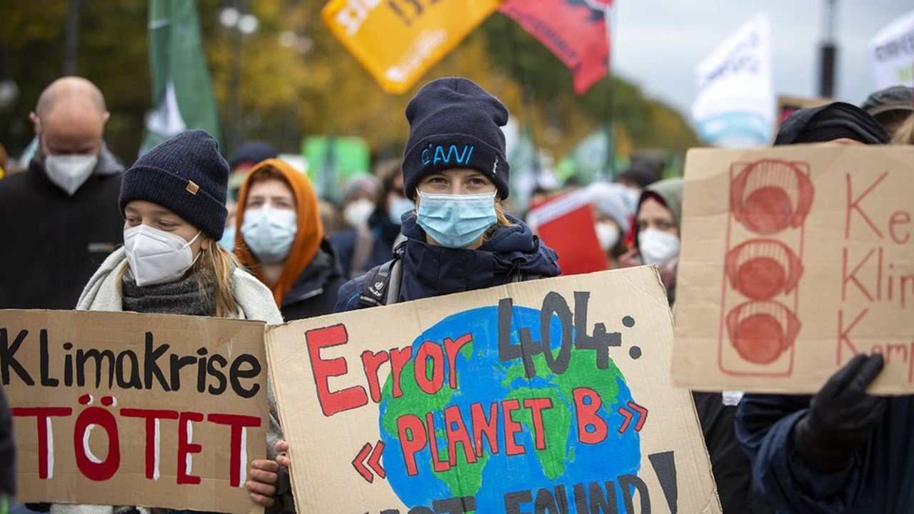 Marche pour le climat «Fridays for Future» à Berlin