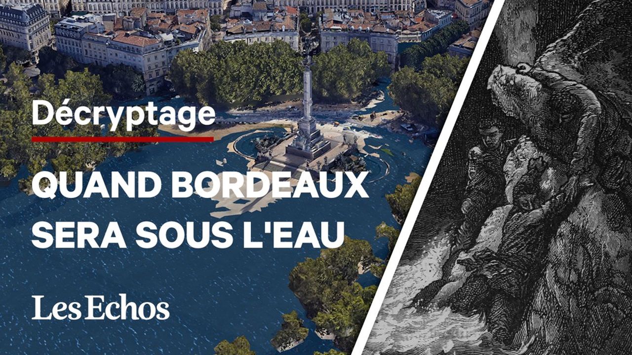 Bordeaux fait partie des 570 villes concernées par la montée du niveau des eaux, à l'échelle mondiale.