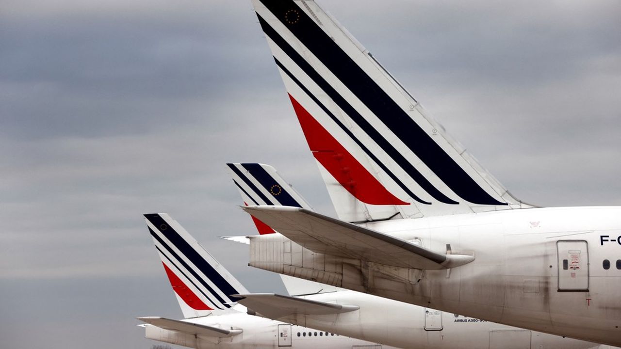 L'offre d'Air France-KLM est revenue à 66 % de son niveau de 2019.