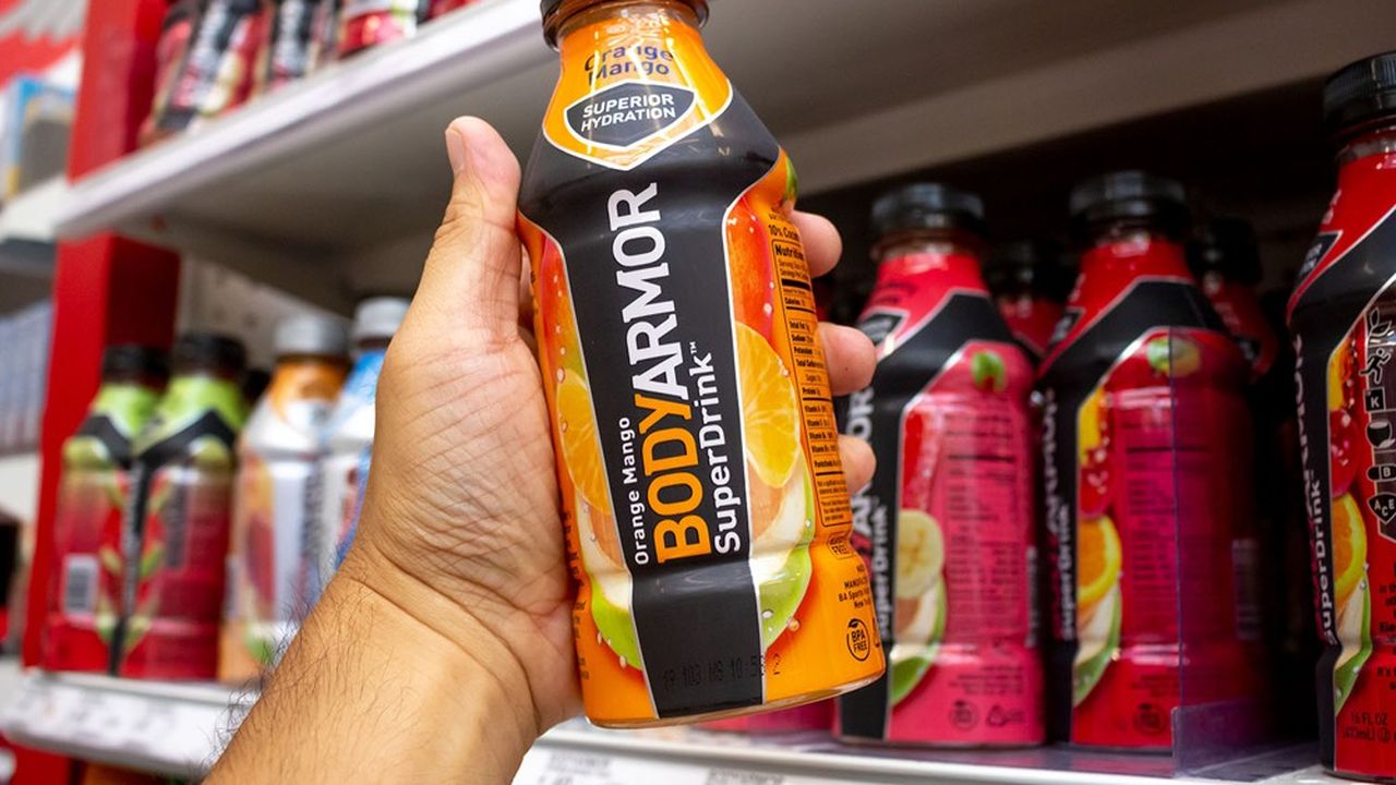 Aux Etats-Unis, BodyArmor est actuellement la deuxième marque de boissons sportives la plus vendue en magasins.