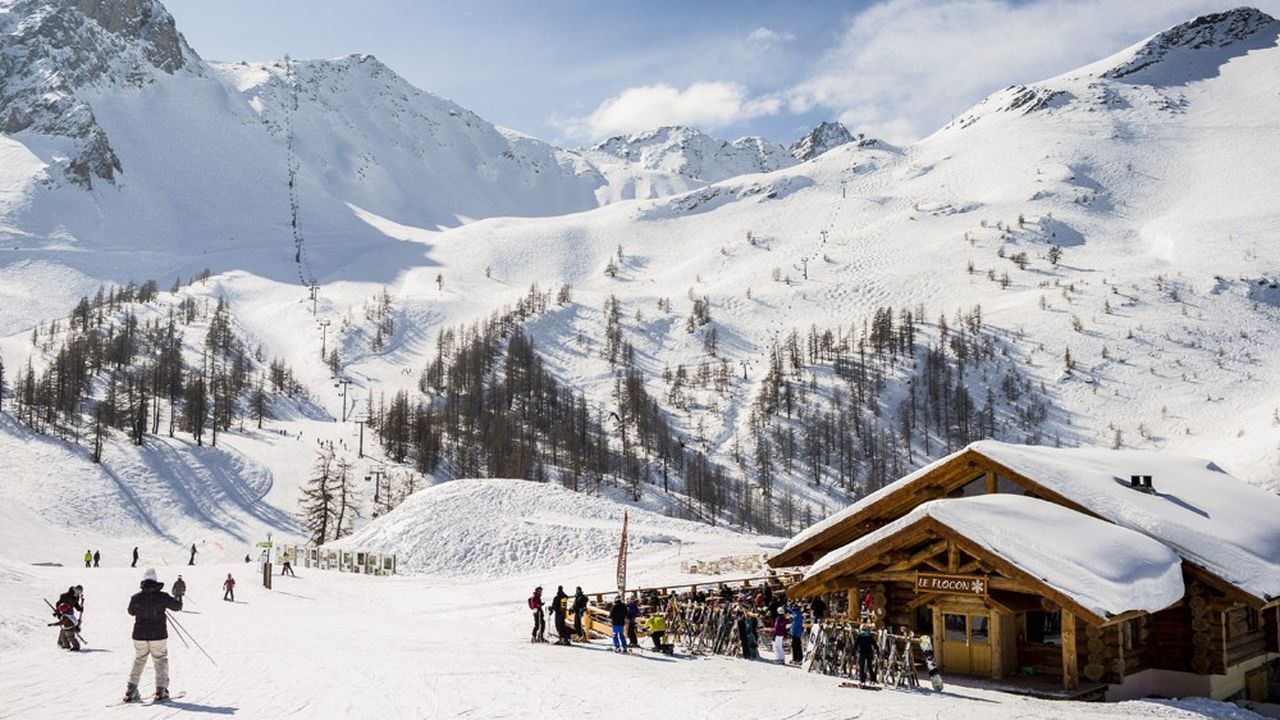 Les stations des Alpes du Sud, ici Serre Chevalier, se préparent au changement climatique.