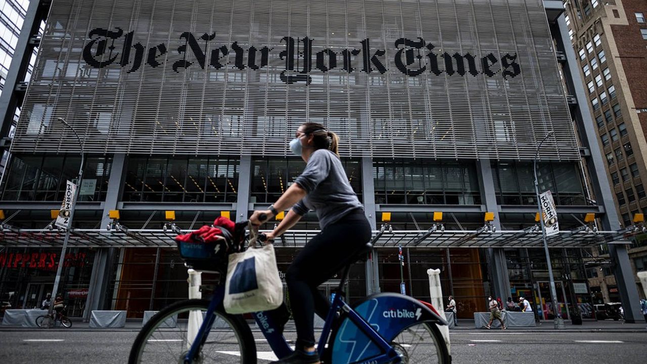 Le « New York Times » signe son meilleur trimestre - hors 2020 - en termes de recrutement de nouveaux abonnés numériques.