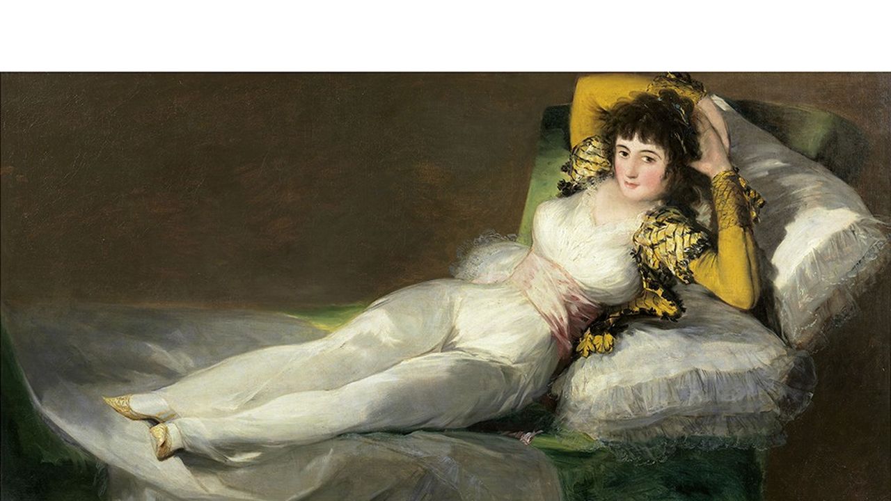 « La Maja vêtue (La Maja Vestida) », 1800-07. Huile sur toile de Francisco de Goya.