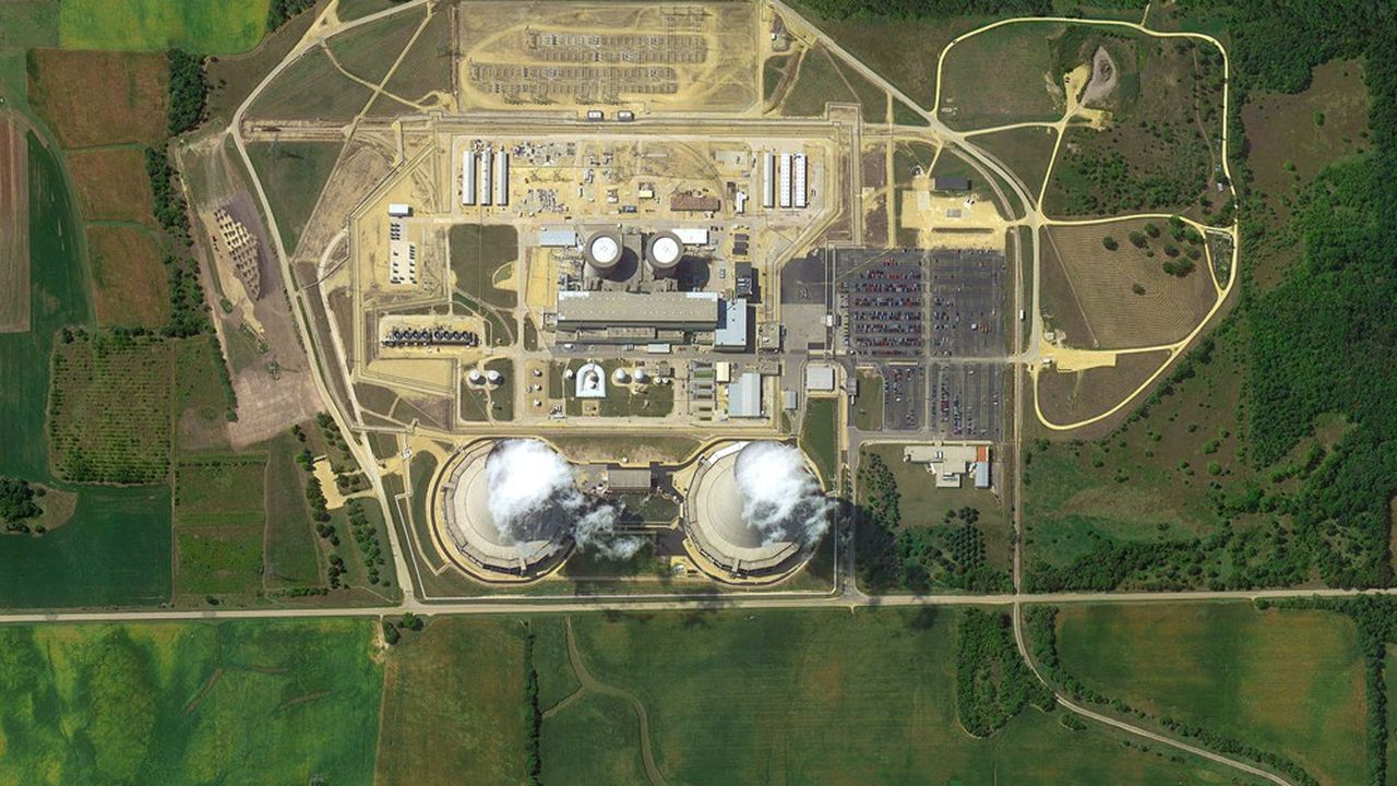 La centrale nucléaire de Byron, dans l'Illinois.