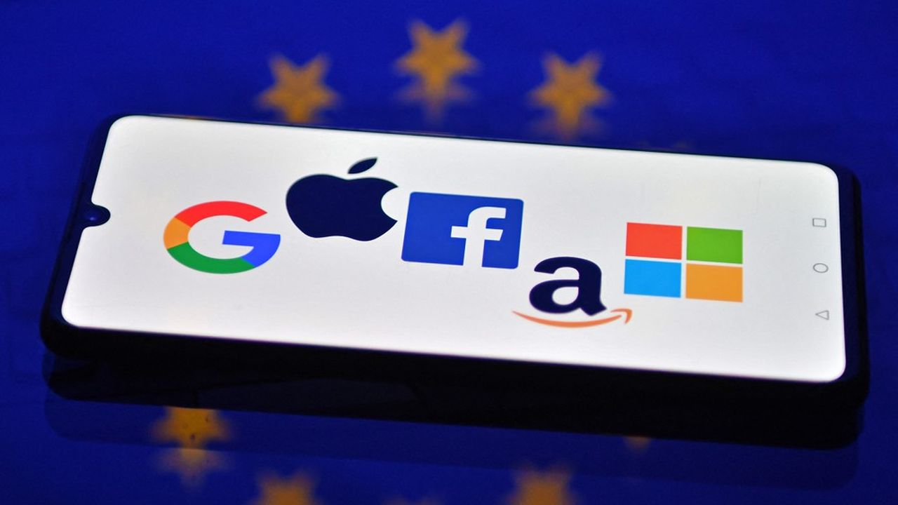 Google est particulièrement ciblé par l'exécutif européen.