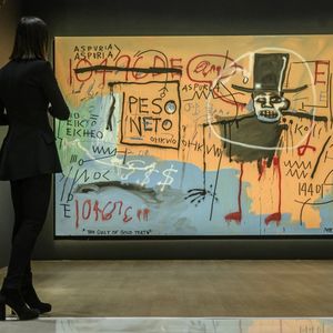 Jean-Michel Basquiat a fait monter l'adrénaline avec « Guit of Gold Teeth » chez Christie's New York mardi soir