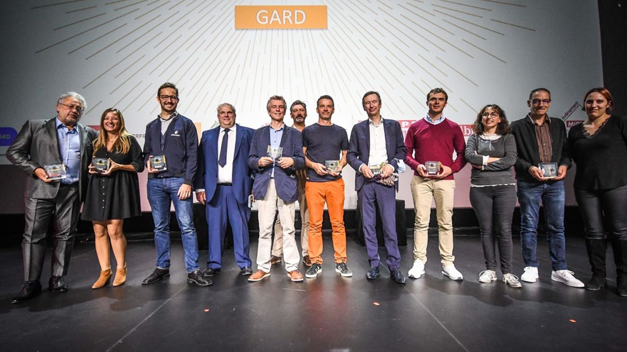 Huit entreprises « qui font l'économie du Gard et qui ont su s'adapter et se réinventer » ont été récompensées.