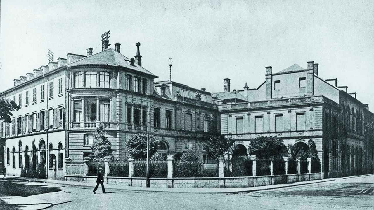 L'hôtel de la SIM en 1925