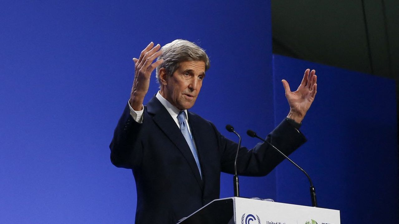 L'envoyé spécial pour le climat de la Maison-Blanche, John Kerry.