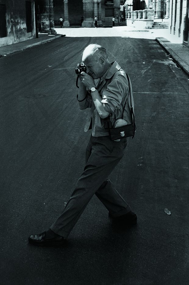 Henri Cartier-Bresson en 1963 à La Havane.