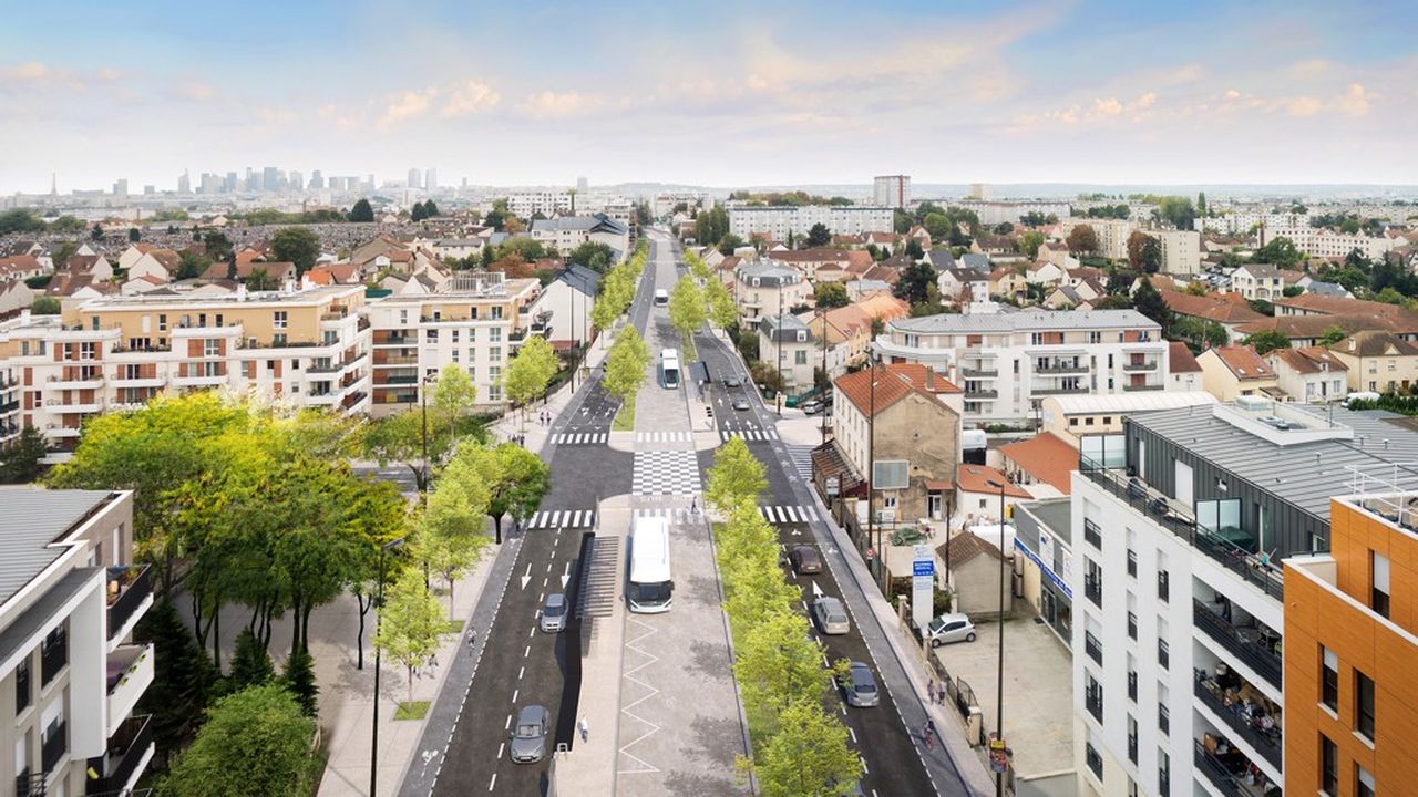 Le projet Bus entre Seine propose d'aménager des voies bus dédiées avec une promesse de réduction des temps de trajets.