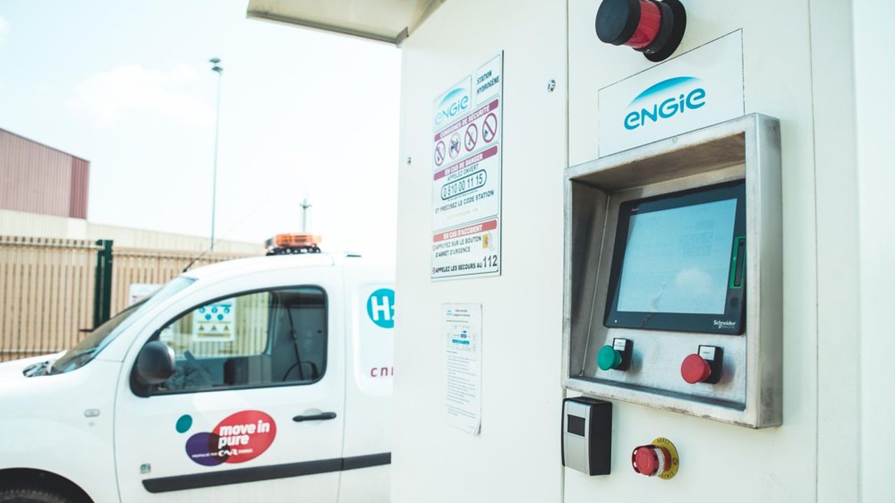 Engie vise l'installation en France de 50 stations de recharge en hydrogène d'ici à 2025 et plus de 100 à horizon 2030.