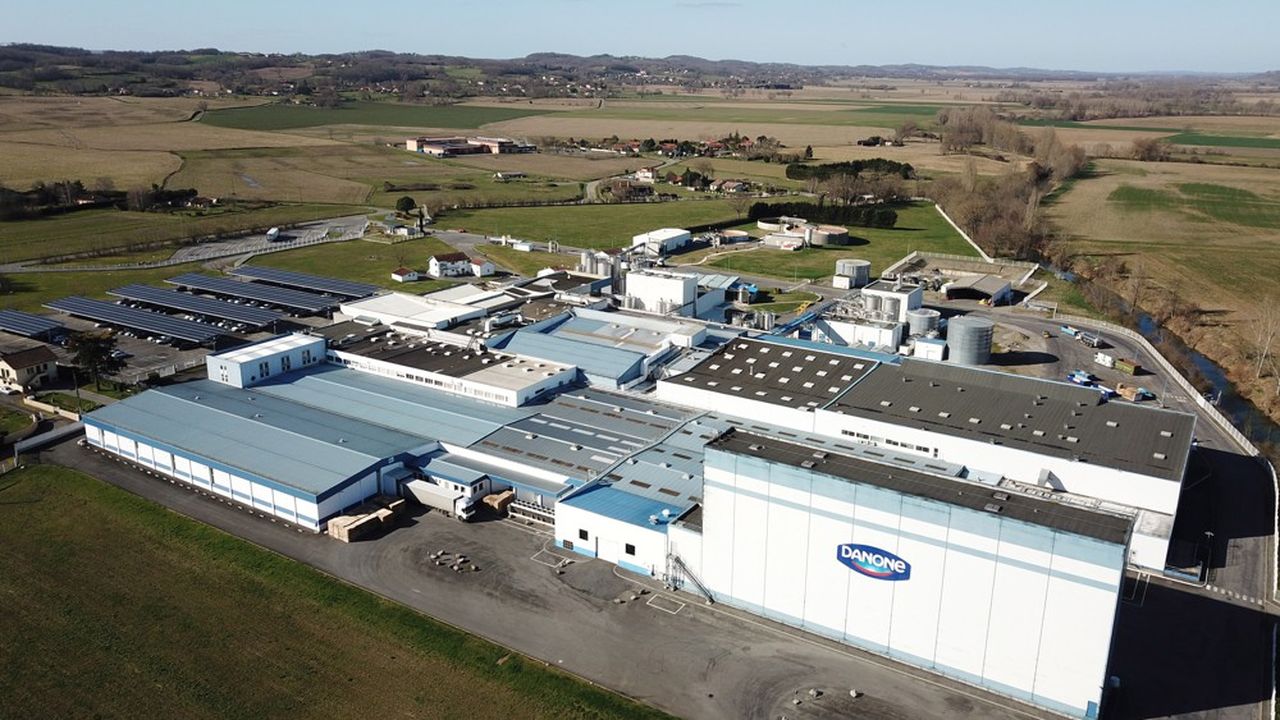 L'usine de Villecomtal-sur-Arros produit actuellement 80.000 tonnes de produits laitiers par an avec le lait de 187 éleveurs de la région.