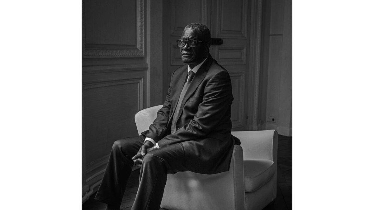 Denis Mukwege. Paris, le 11 octobre 2021.