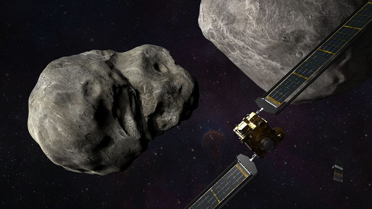 DART doit percuter l'astéroïde Dimorphos à plus de 20.000 km/h.