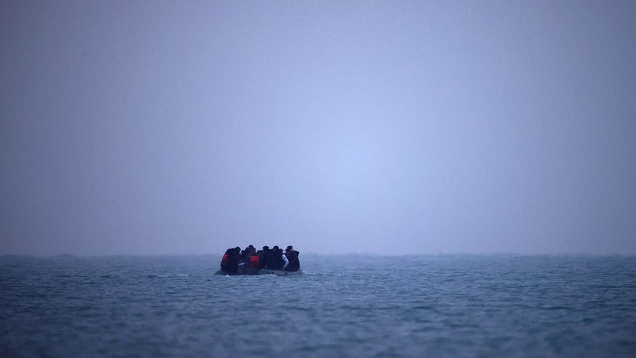 Un groupe de plus de 40 migrants tente de traverser la Manche depuis Wimereux, ce mercredi 24 novembre
