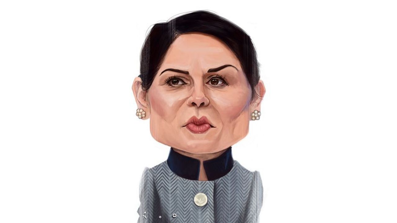 Priti Patel Les Echos